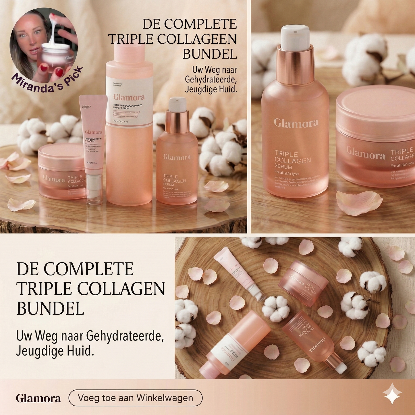 De #1 Glamora Anti-Aging Bundel | De Ultieme Routine voor Vrouwen 40+
