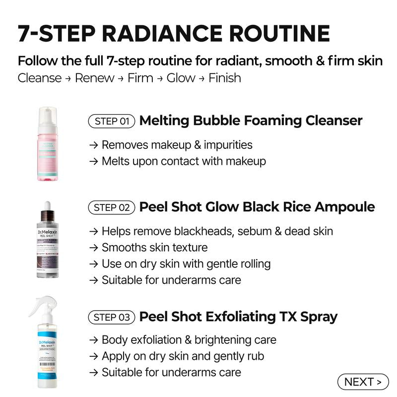 Glamora 7-Step Perfect Skin Set | De Ultieme 7-Stappen Routine voor een Jeugdige Huid