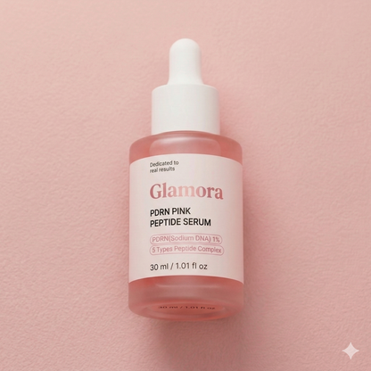 Glamora #1 PDRN Pink Peptide Serum | De Koreaanse Glass Skin Reset