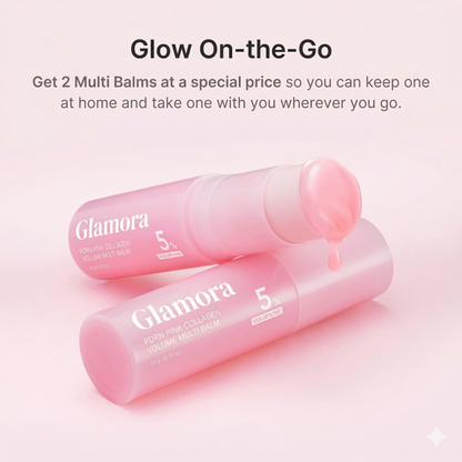 Glamora GlassGlow™ Pink Stick | Het #1 Koreaanse Geheim voor 2026
