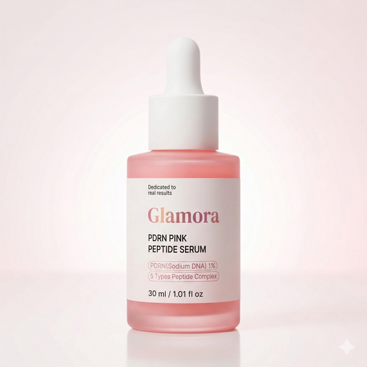 Glamora #1 PDRN Pink Peptide Serum | De Koreaanse Glass Skin Reset