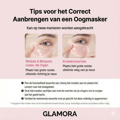 Glamora Collagen Eye Patch | #1 Wist Direct Tekenen van Vermoeidheid