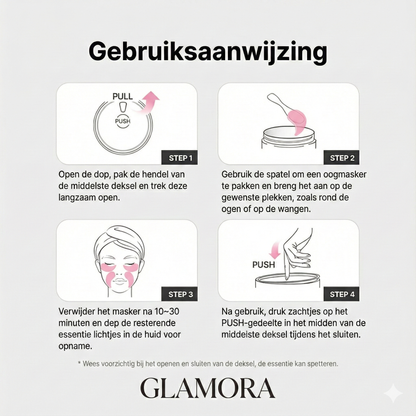Glamora Collagen Eye Patch | #1 Wist Direct Tekenen van Vermoeidheid