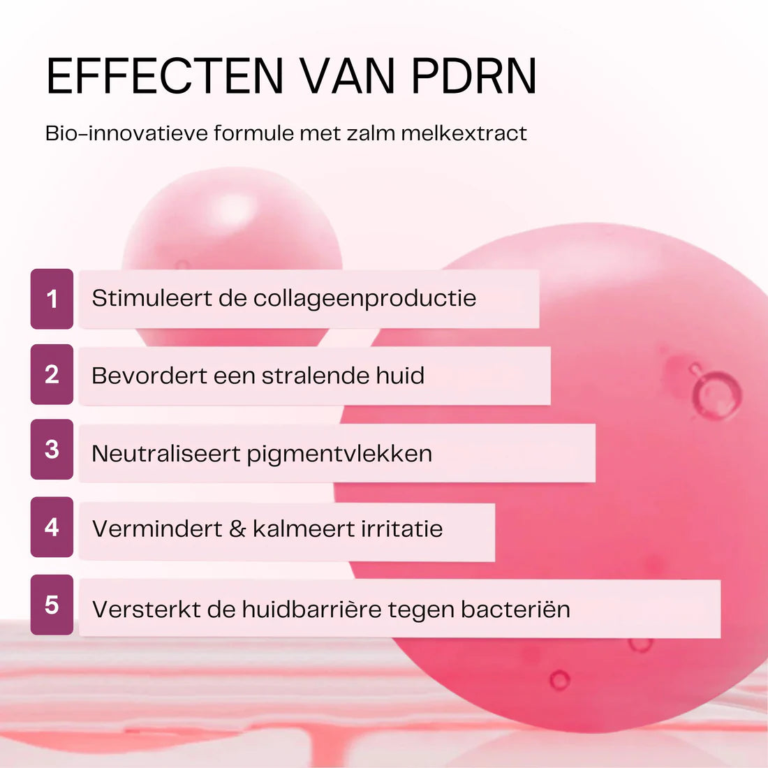 Glamora #1 PDRN Pink Peptide Serum | De Koreaanse Glass Skin Reset